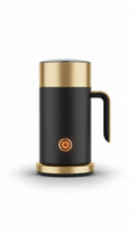 Black & Gold Electric Milk Frother