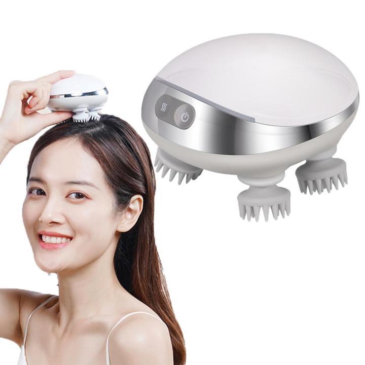 Cordless Electric Scalp Massager — Deep Stimulation for Hair Growth - DenHive