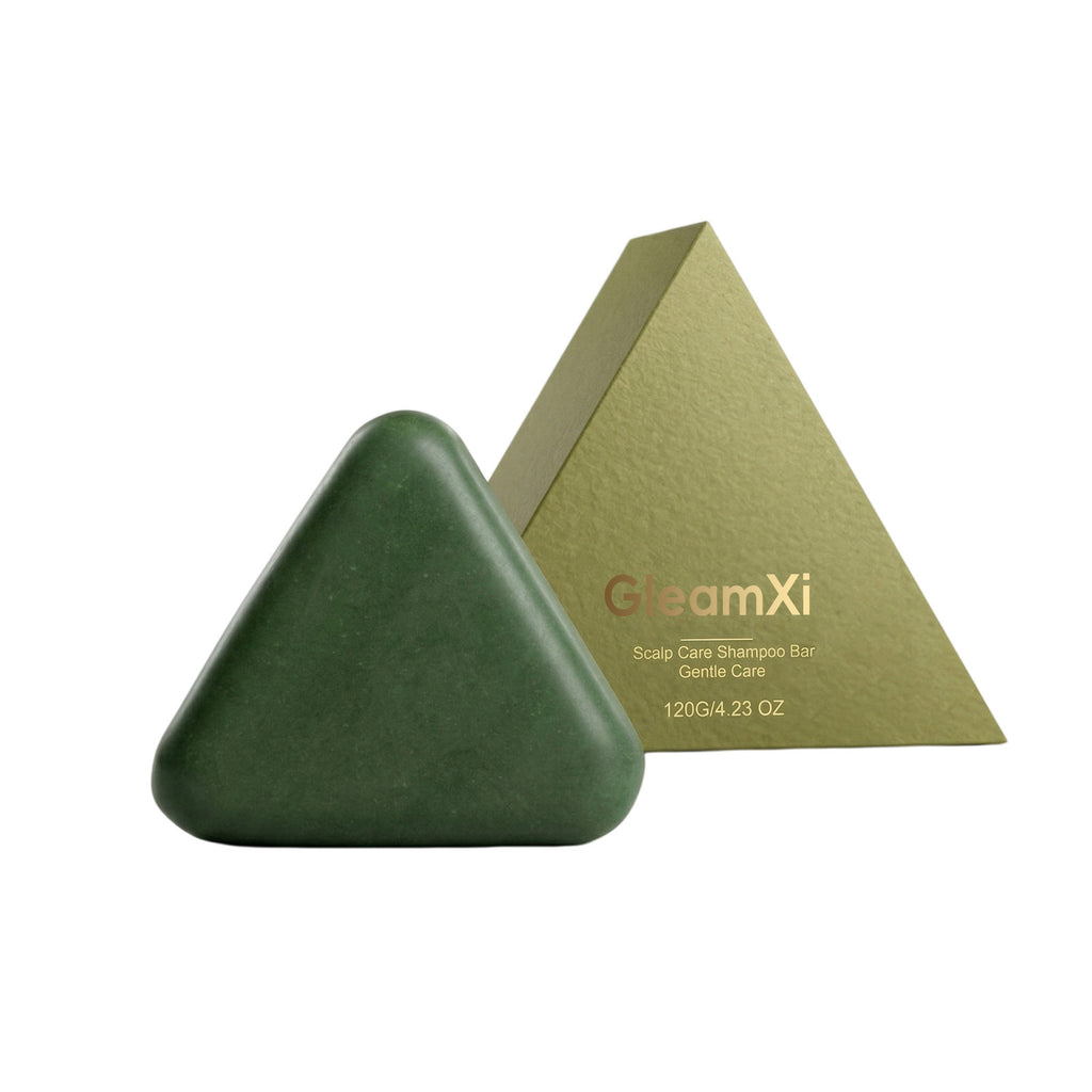 GleamXi Scalp Care Shampoo Bar – Deep Cleanse & Moisturizing Hair Care