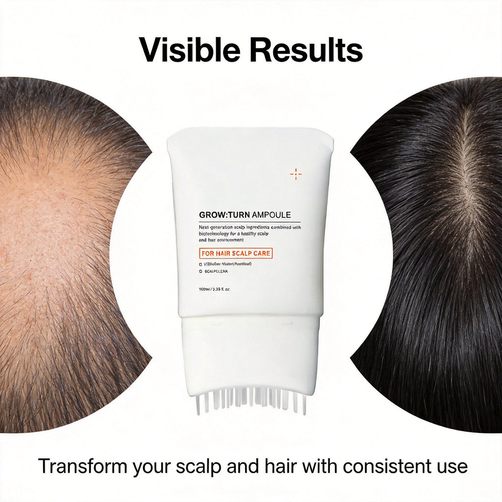 GROW:TURN AMPOULE Hair Growth Scalp Serum – Next-Generation Biotechnology Formula