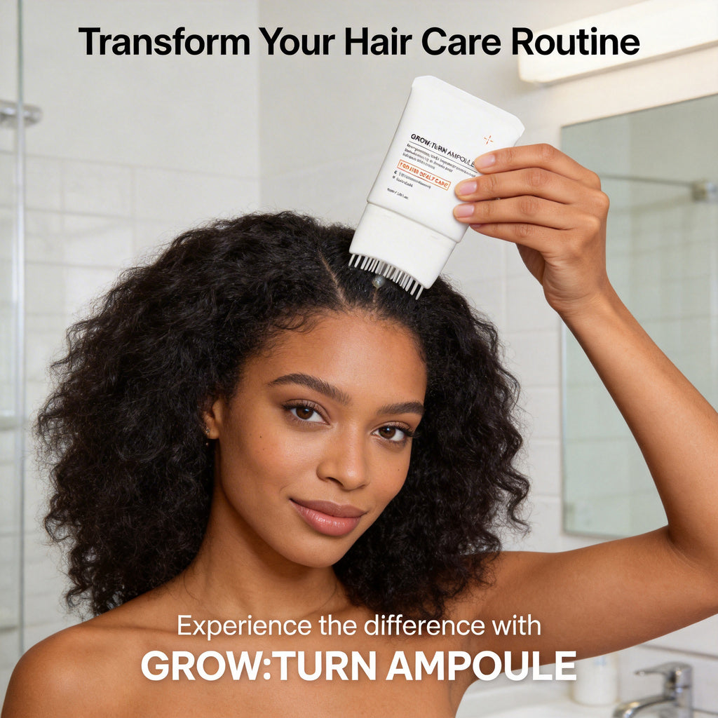 GROW:TURN AMPOULE Hair Growth Scalp Serum – Next-Generation Biotechnology Formula